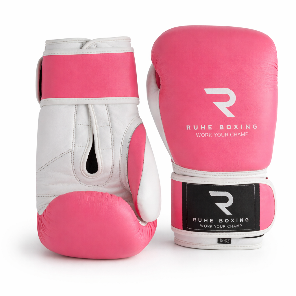 Boxhandschuhe aus echtem Rinderleder