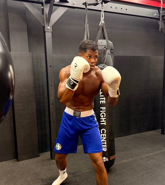 Boxhandschuhe aus echtem Rinderleder